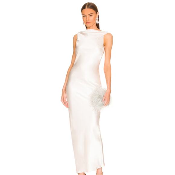 The Bar Pierre Gown in Blanc NWOT Size 6 - Picture 1 of 5
